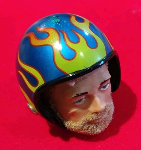 Scale motorcycle biker - 1/6,