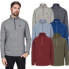 Trespass Mens 1/2 Zip Fleece
