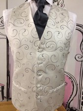 Mens wedding waistcoat ex hire lots of sizes great condition