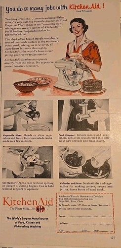 1953 many jobs - many, kitchen