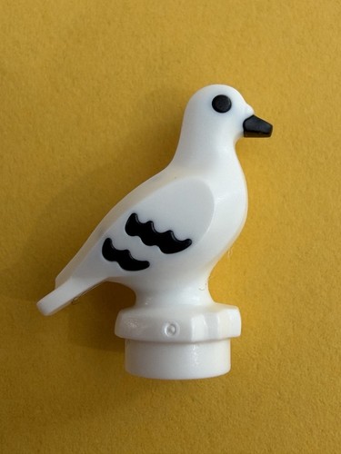 Lego white pigeon - pigeon, dove