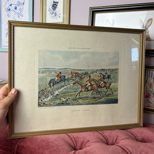 Alken framed hunting - framed,