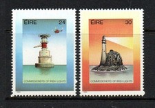 IRELAND MNH 1986 SG644-645 IRISH LIGHTHOUSES