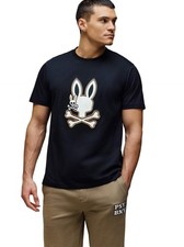 Psycho Bunny Mens Black Wade