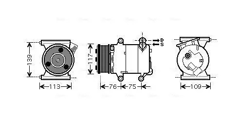 Air conditioning compressor - , r