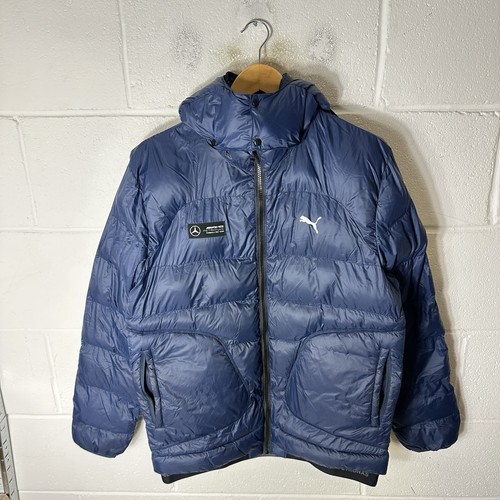 Puma jacket mens medium blue - jacket,