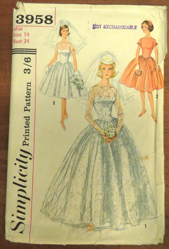 Simplicity 3958 sewing - simplicity, pattern