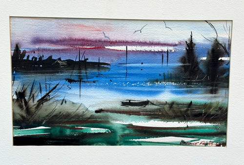 Original watercolor painting - original,