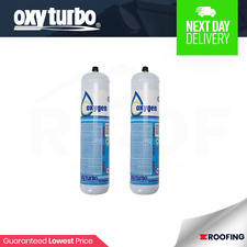 2x Oxyturbo Oxgyen Cylinders