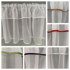 Cafe Net  Pelmet Curtain Voile