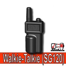 Black Walkie Talkie Tactical