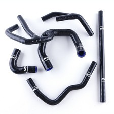 Black For 91-00 Rover Mini Cooper S MK6 MK7 SPi 1275 1.3L Silicone Radiator Hose