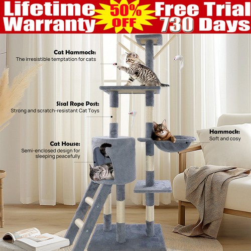 Cat tree scratching post large - scratching,
