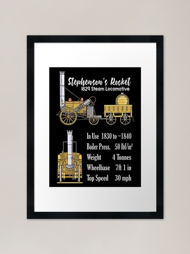 Stephenson rocket steam - rocket,