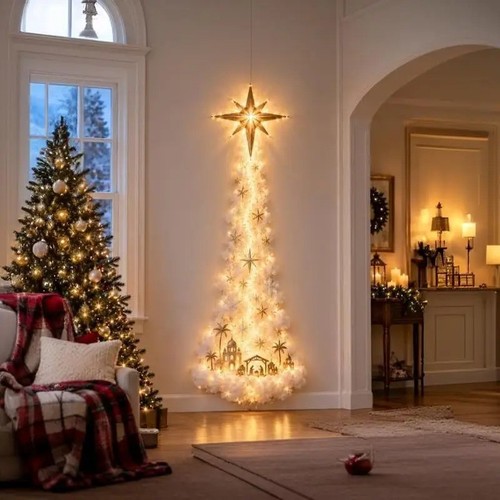Led christmas magic trail wall - christmas,