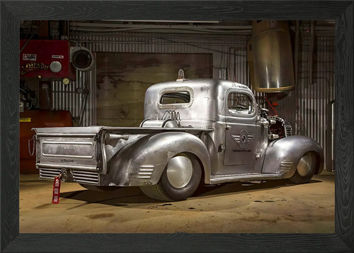 Hot rod custom - rod, silver
