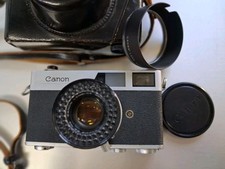 Canon CANONET camera with original case. 