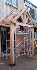 Oak framed Porch