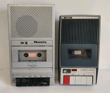 2 X Vintage Tape Cassette Recorder Crowncorder Compact Murphy HRC 1000 *SPARES*