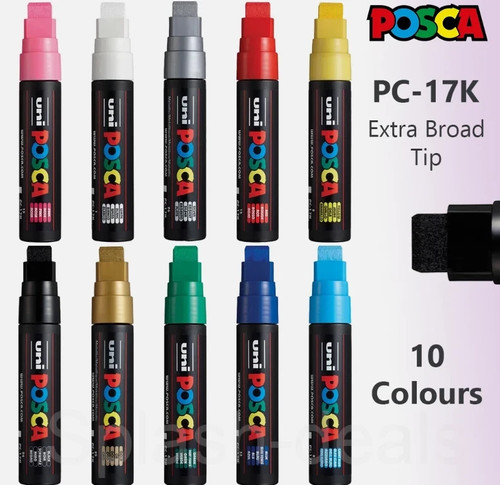 Uni posca paint - uni, art