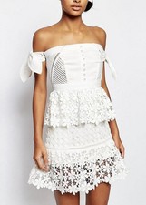 Self Portrait Cream Tiered