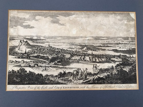 1770s antique print edinburgh - 1770s,