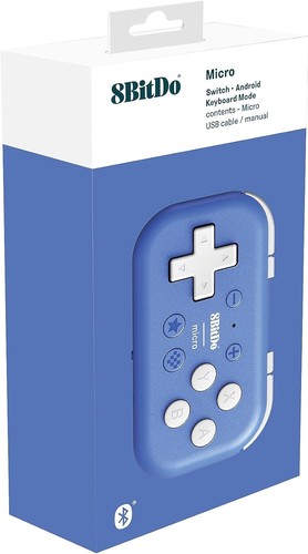 8bitdo micro bluetooth blue - 8bitdo,