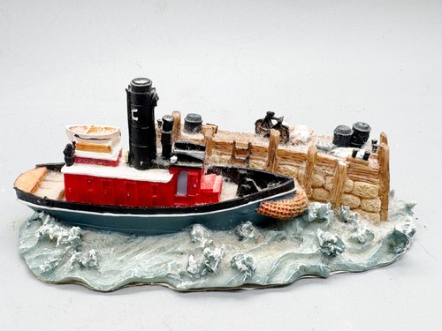 Vintage miniature tug - miniature, boat