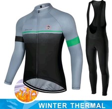 2pc Mens Winter Cycling Long
