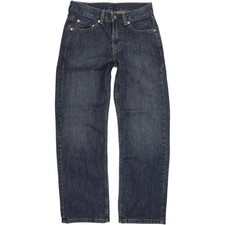 Levi's 550 Kids Blue Straight Regular Jeans W26 L26 (56852)
