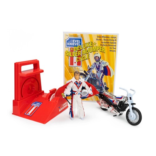 Evel knievel deluxe - evel, silver