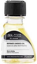 Winsor & Newton Refined Linseed Oil, 75 ml,3021748
