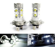 2x H7 LED 50W Projector Bulb 499 No Error HeadLight Main Daytime Fog Spot Light