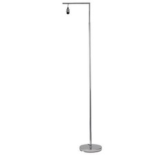 Modern Chrome Angled 162cm Floor Light Standard Lamp Base Only