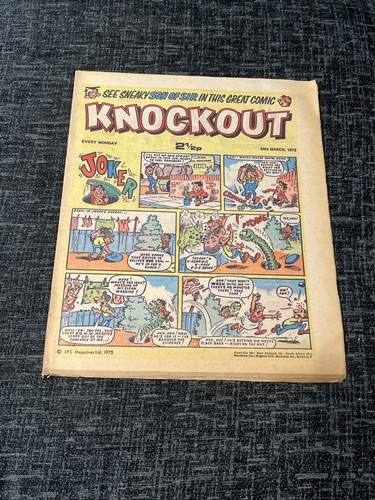 Knockout comic march - knockout, 1973