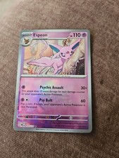 Espeon 033/131 Prismatic Evolutions Pokeball Reverse Holo Card NM Condition
