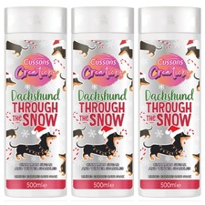 🎄3x Cussons Dachshund Through The Snow Bath Soak |  3x 500ml | Limited Edition 