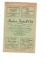 Skyways v Littlehampton 1949 - 1950 SSC semi-final at Horsham