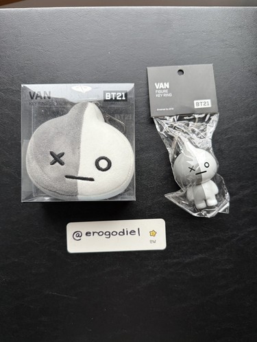 Bts bt21 van key ring - key, /
