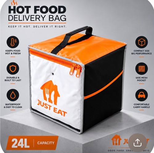 Small just eat delivery bag - just,