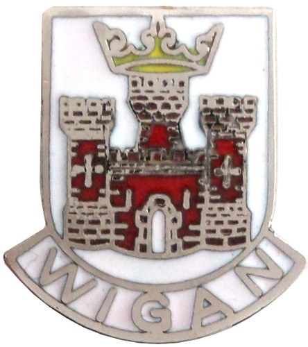 Wigan town small pin - wigan,