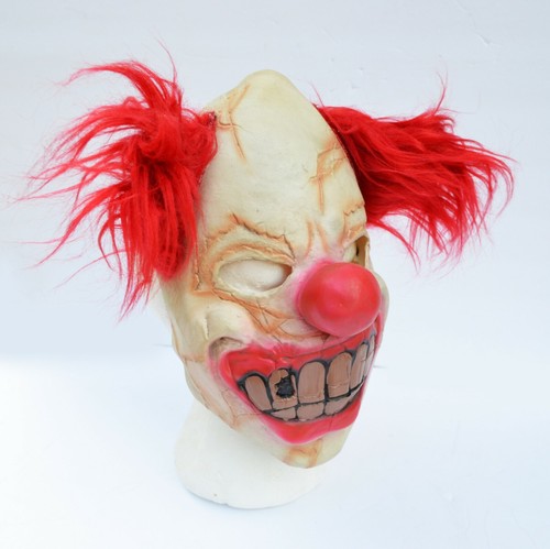 Scary halloween clown mask - halloween,