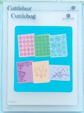 Cuttlebug Embossing Folders - Winter Wonderland Set of 6 Pieces
