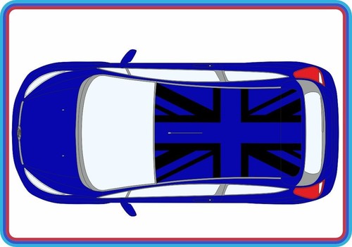 Inverted union jack flag - jack, decal