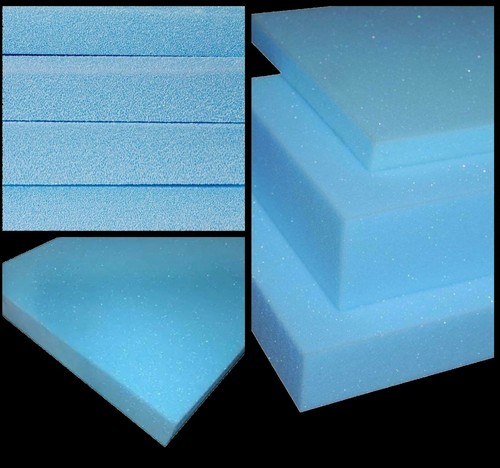 High density blue upholstery - high,