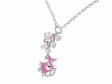 Pink Punky Fish Pendant