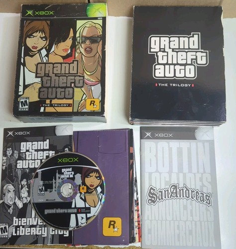 Xbox grand theft auto the - xbox,