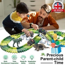 185Pcs Kids Dinosaur Toys Car