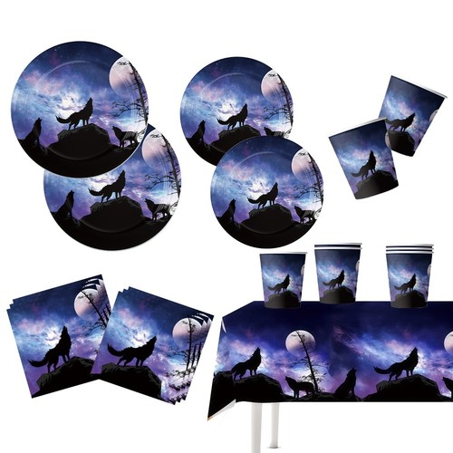 Wolf birthday party supplies - wolf,