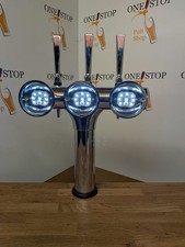 3 TAP T BAR BEER PUMP DISPENSE